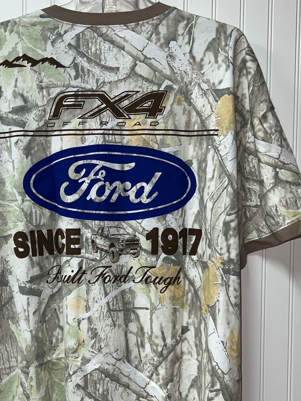 Ford Truck FX4 Camo Shirt 2XL NWT Oversized